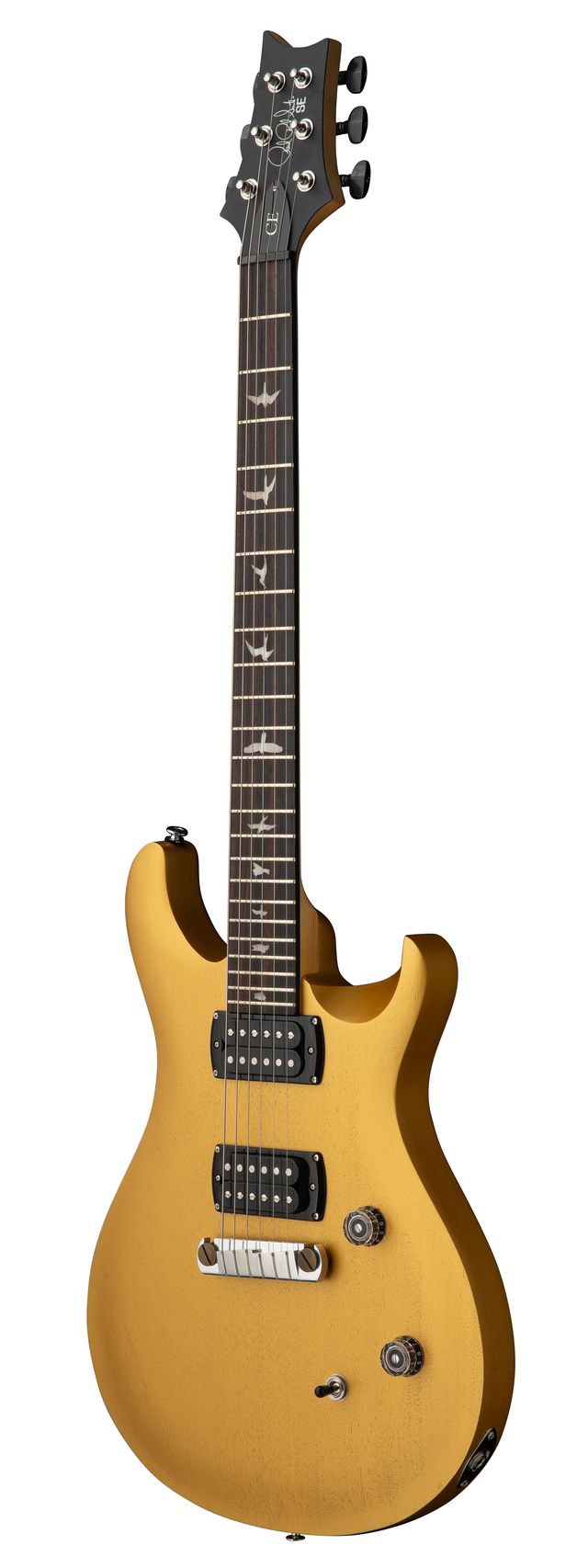 PRS SE CE24 STANDARD SATIN STOPTAIL METALLIC GOLD