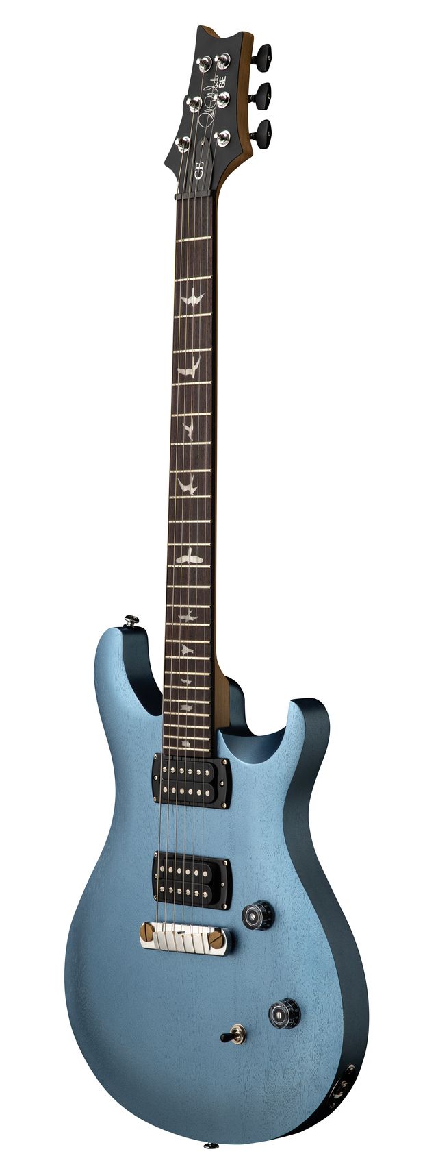 PRS SE CE24 STANDARD SATIN STOPTAIL ICE BLUE METALLIC
