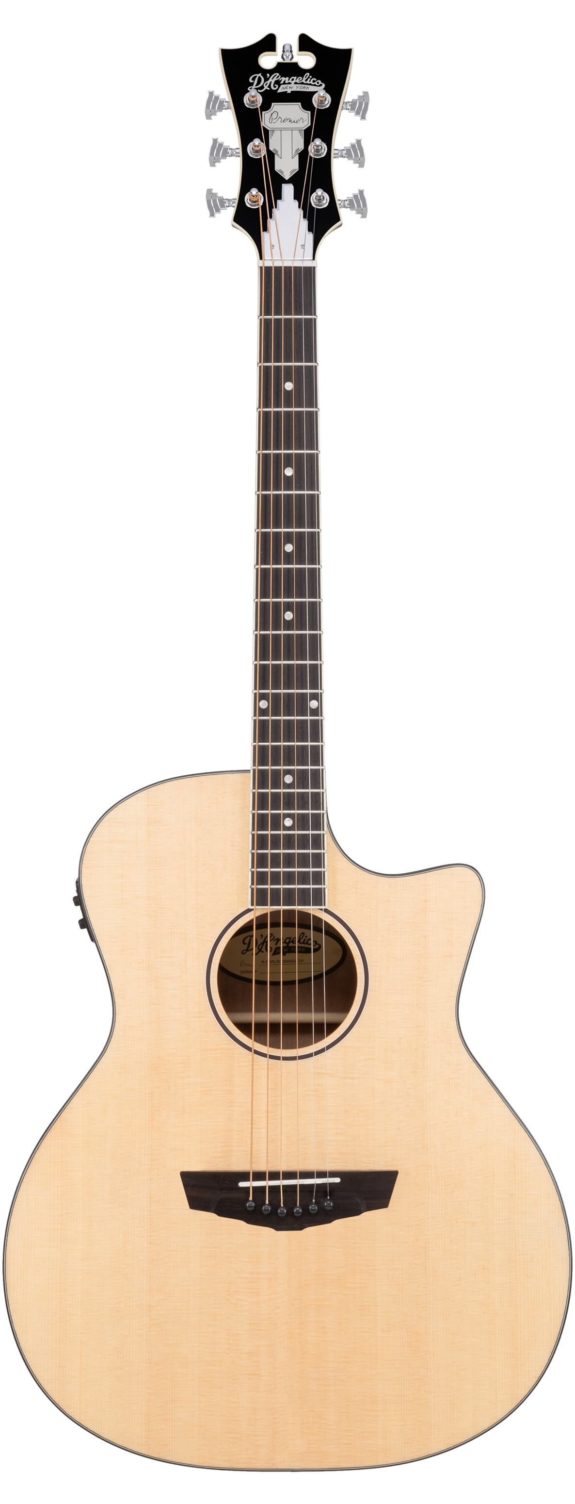 D'Angelico Premier Gramercy LS Satin Vintage Natural