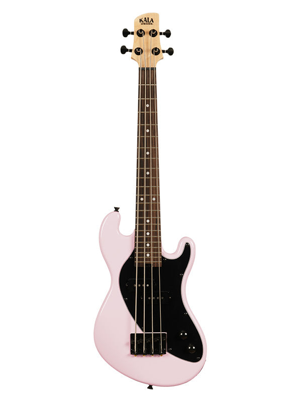 Solid Body U-Bass, 4 cordes, livré avec housse - Light Pink