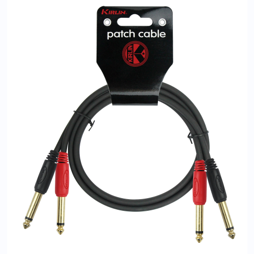 Kirlin Patch Cable 2 Jacks / 2 Jacks 1 Meter