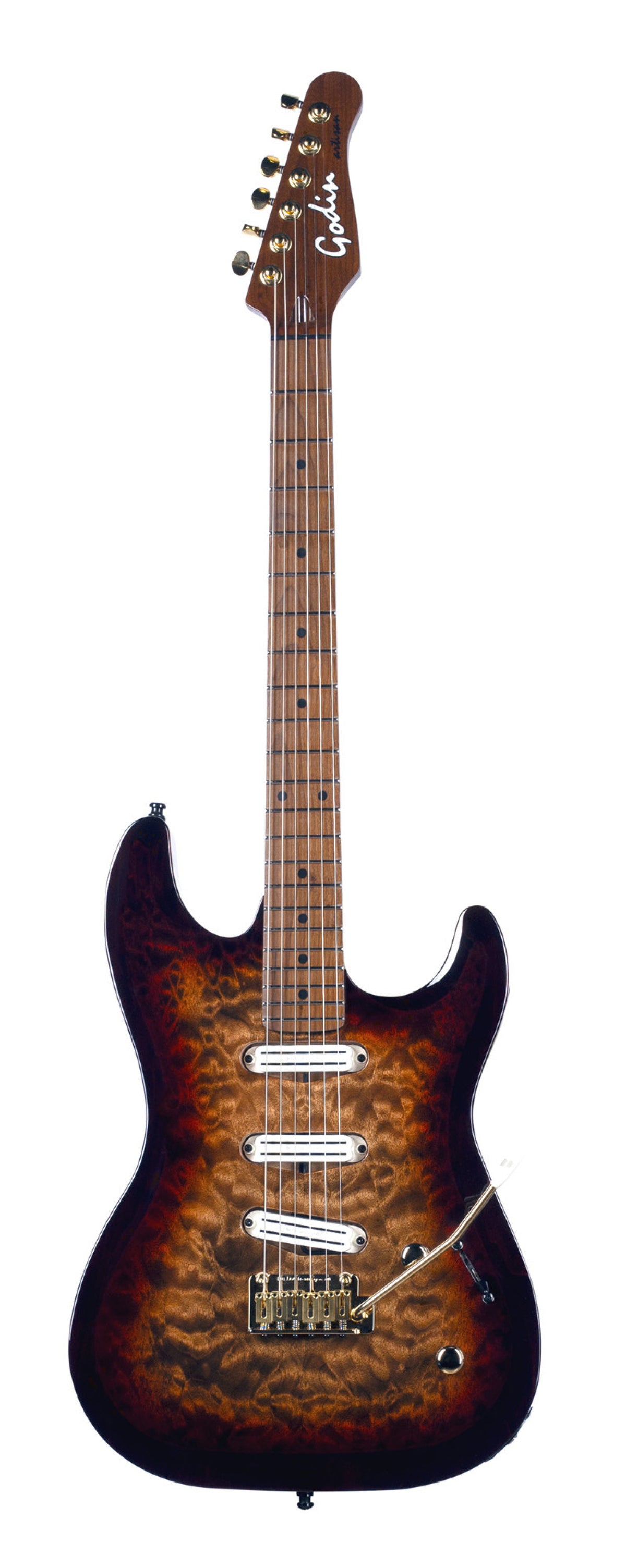 GODIN Artisan ST-III Whiskeyburst MN + Etui