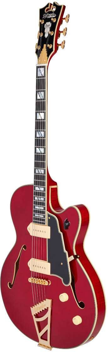D'ANGELICO Excel 59 Trans Cherry