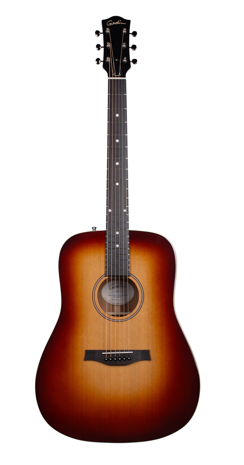 Godin Century Mahogany Cognac Burst EQ + Housse