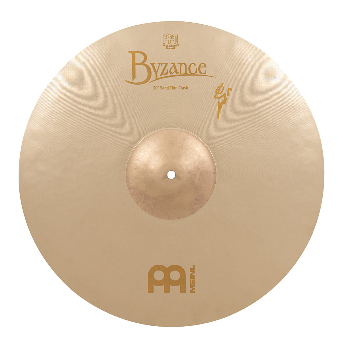 Crash Vintage Sand signature Benny Greb 20", Thin, Alliage bronze B20, Martelée à la main, Finition sablée