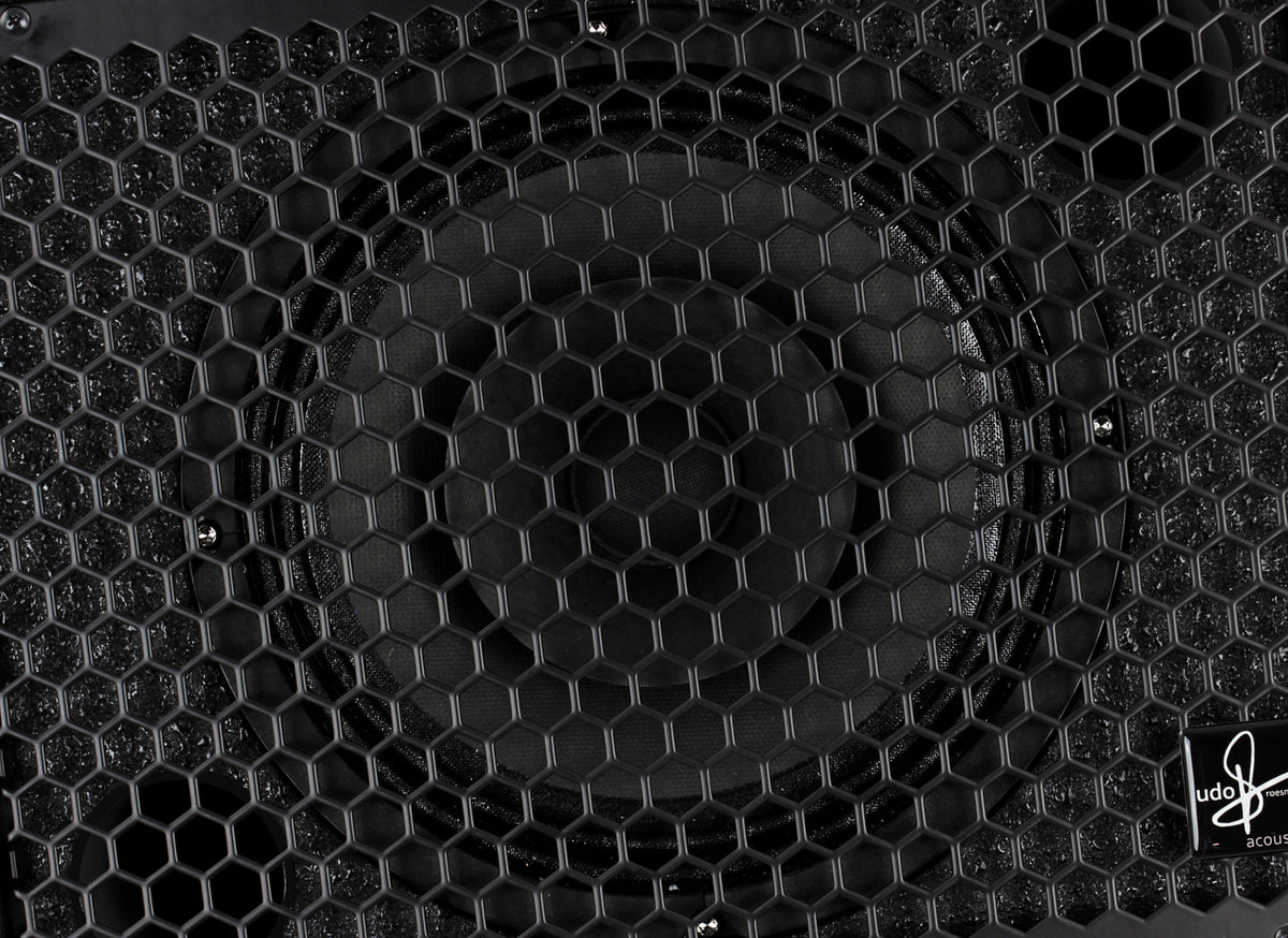 DA CAPO 75, 2 canaux, 75W, HP 8" double cône, EQ 3 bandes par canal, 2 entrées combinées XLR/Jack, effets numériques, noir