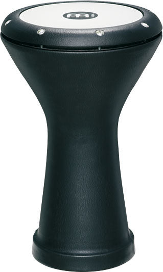 Doumbeck aluminium 21.5 x 43.5 cm, peau synthétique, avec peau de rechange, housse de transport et clé d'accord inclus, noir