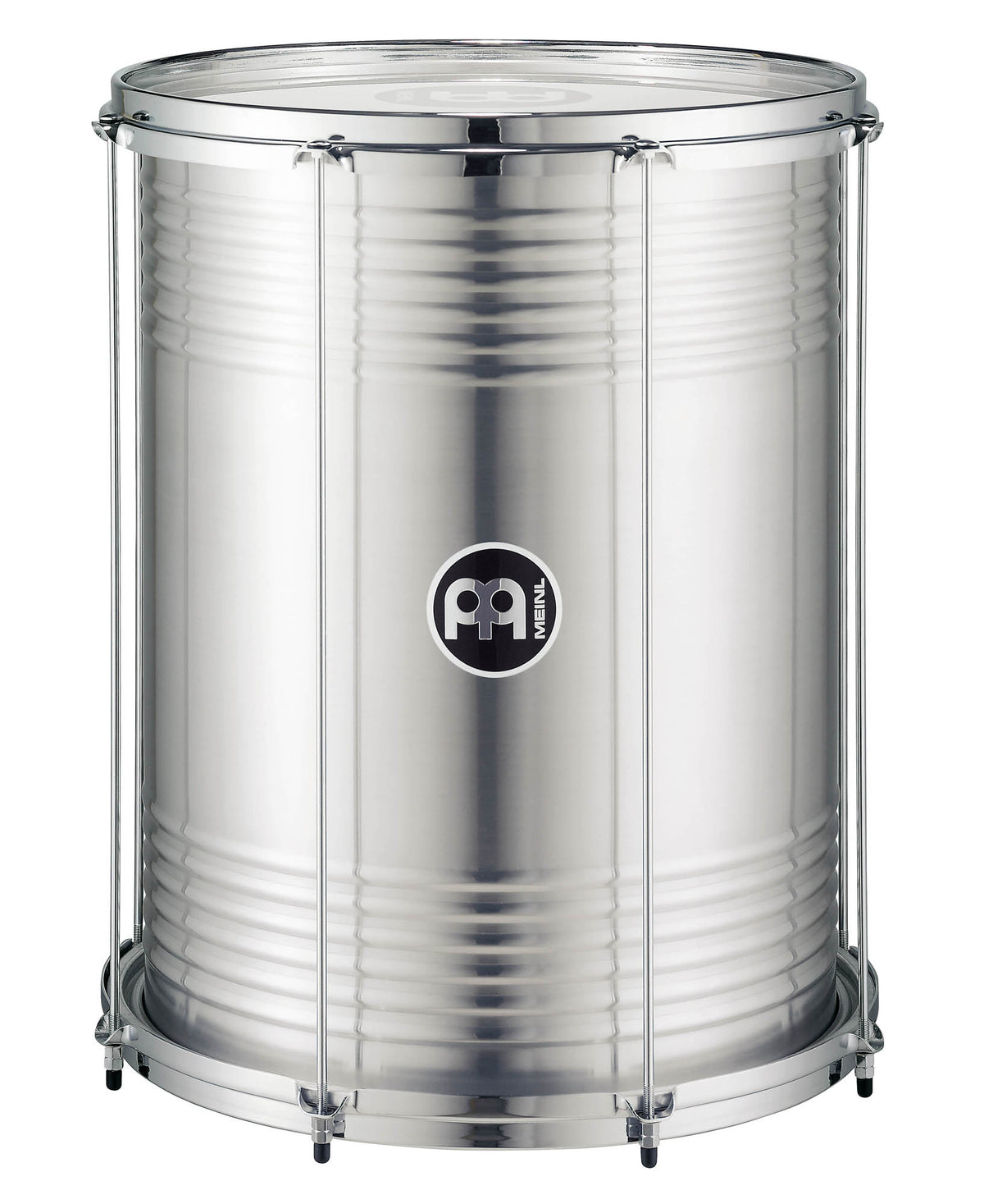 Surdo 16" x 20", 8 tirants, fût aluminium, peau synthétique, accastillage chromé
