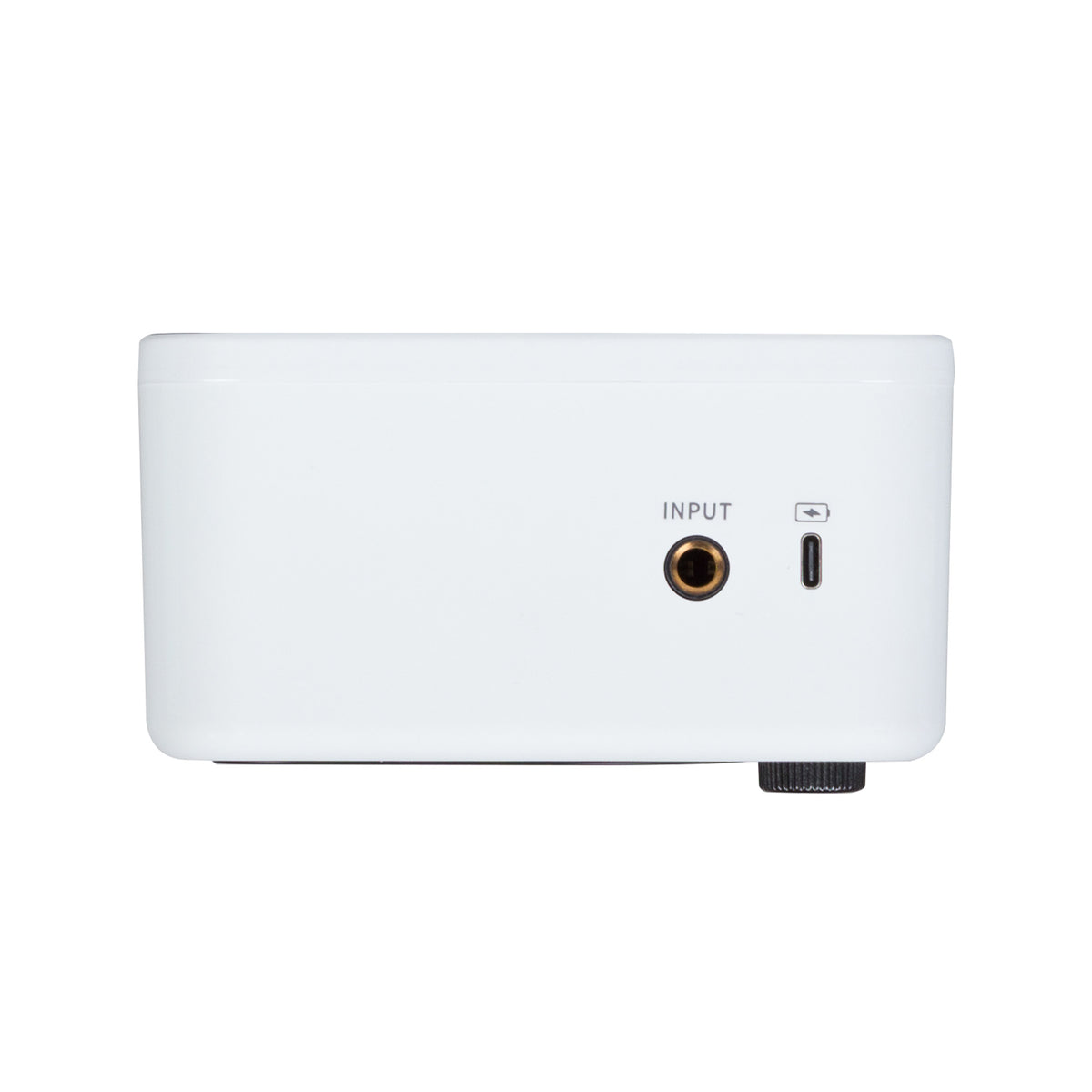 Amplificateur GCA5, 5W, HP 2.2", connexion Bluetooth, entrée Jack 6.35, fonctionne sur batterie, blanc