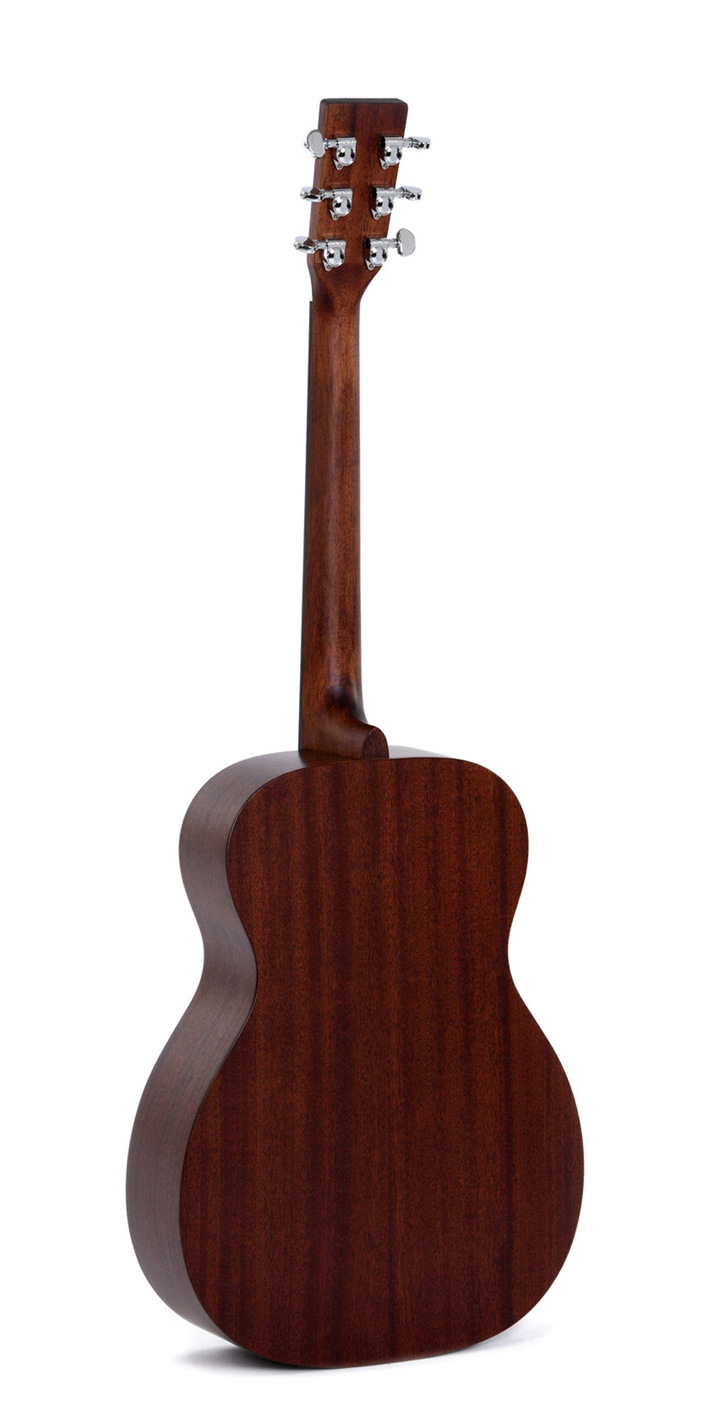 Modèle 00M-15, Forme 00, table acajou massif, f/e acajou, touche micarta, naturel satiné