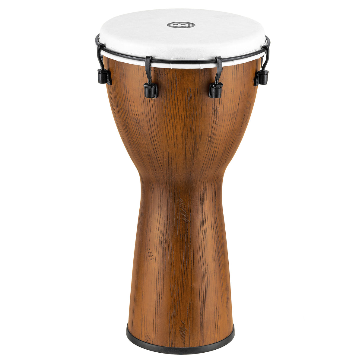 Djembé Meinl Alpine 10", hauteur 51cm, peau synthétique, poids léger, finition Barnwood
