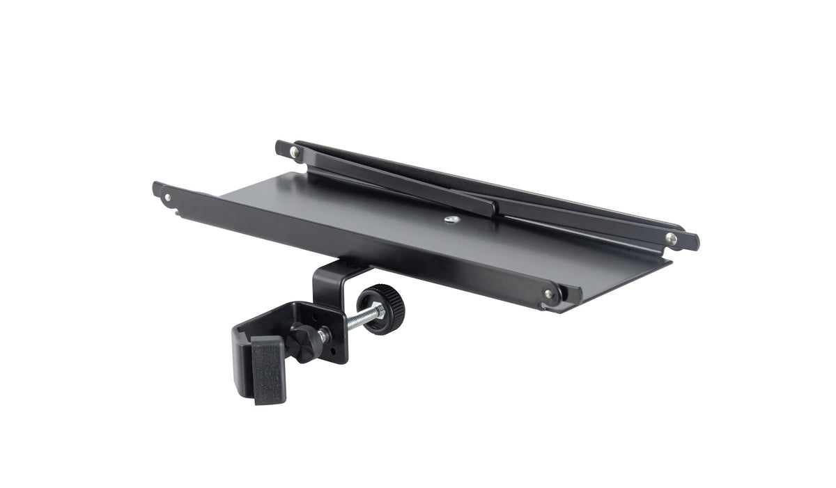 Support pour partitions K&M 13105, à fixer sur pied.