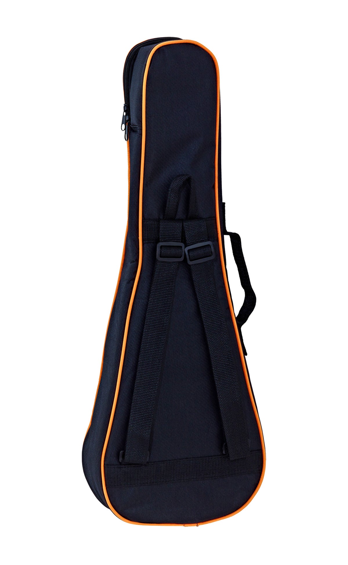 Housse pour ukulélé Concert (environ 62 cm), nylon résistant, rembourrée 10 mm, avec compartiment accessoires et deux sangles