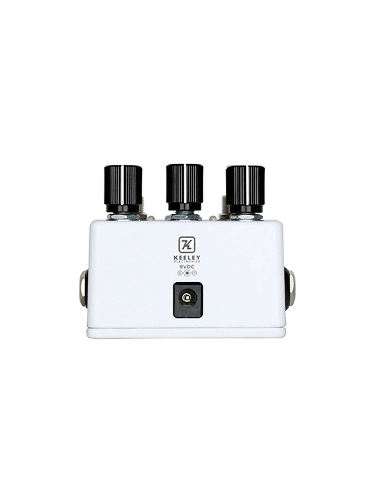 Pédale ECCOS, délai vintage et looper stéréo, 3 presets, tap tempo, entrée pour pédale d'expression, boitier métal, blanc