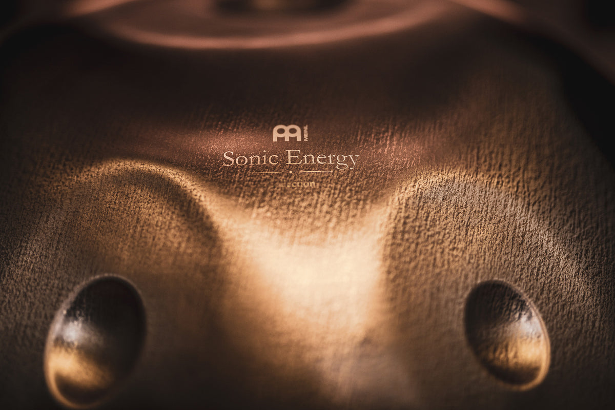 Hanpan Meinl Sonic Energy 22"(55,88cm), 9 sons, accordage en Ré, Vintage Gold.