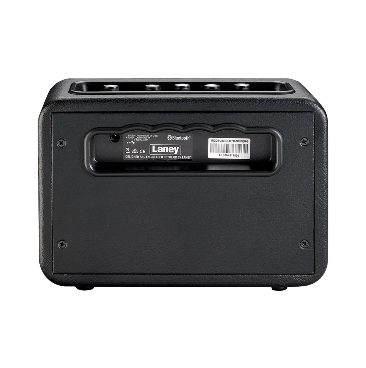 Ampli guitare stéréo 2x 3W, connexion Bluetooth, look Supergroup, 2x HP 3", 2 canaux, connectique LSI, noir