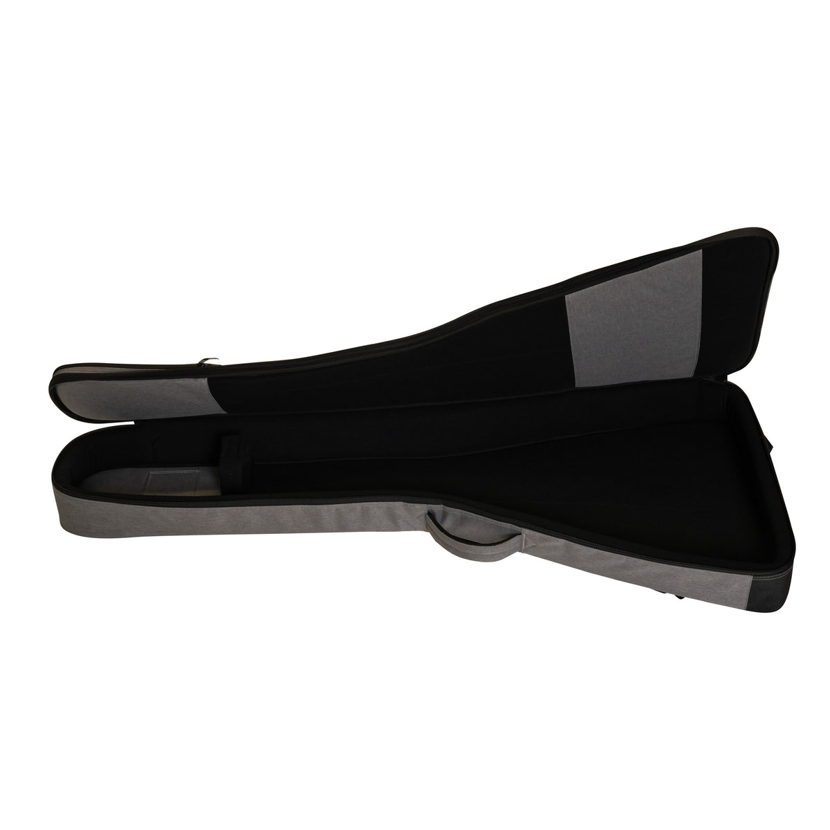 Housse CAROUGE 3 pour guitare électrique type Flying V, gris