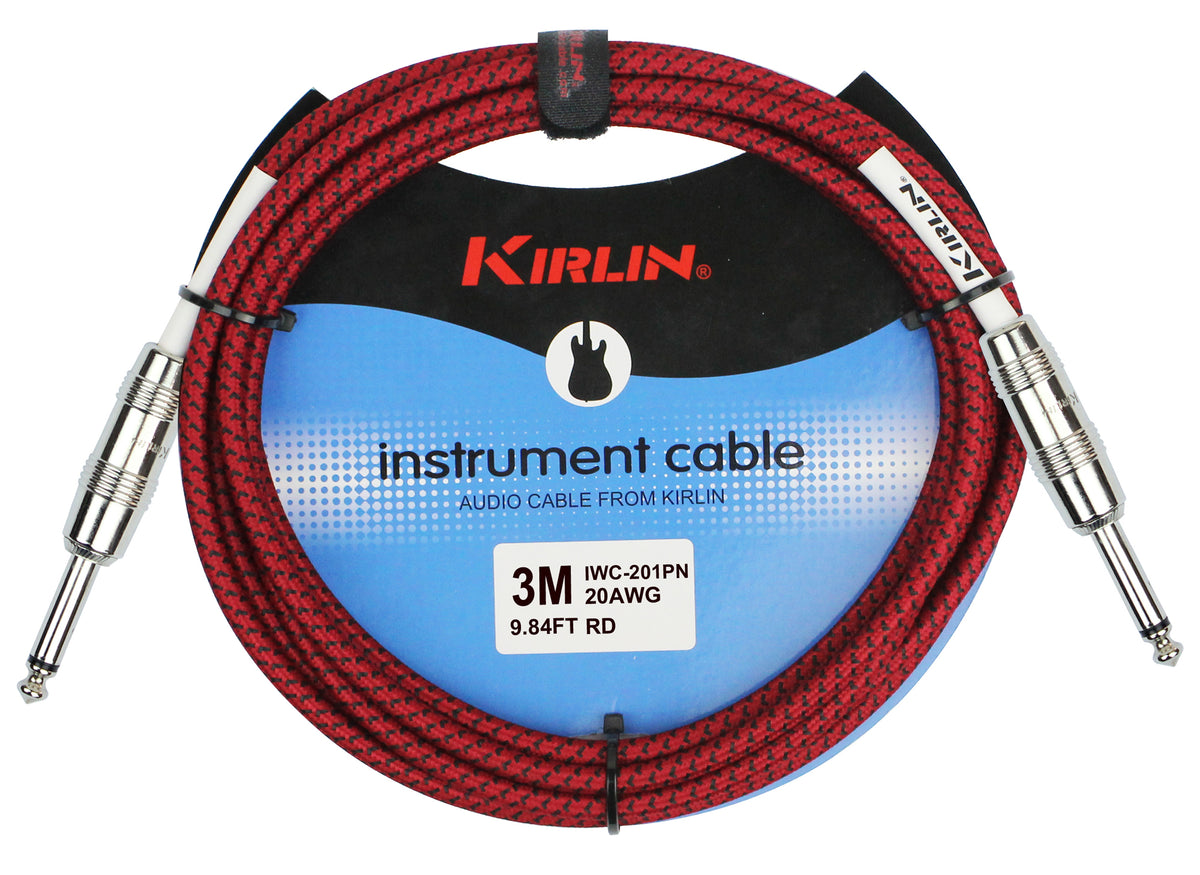 Câble instrument ENTRY PLUS Jack/Jack, 3 mètres, rouge