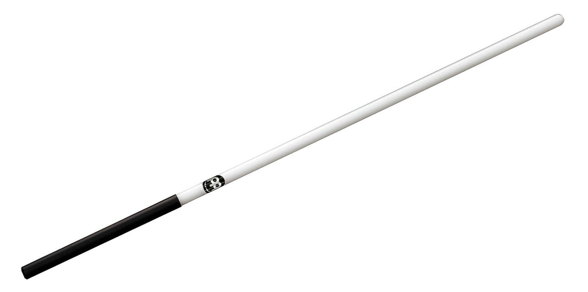 Baguette Samba, plastique, modèle moyen (40 cm), noir et blanc