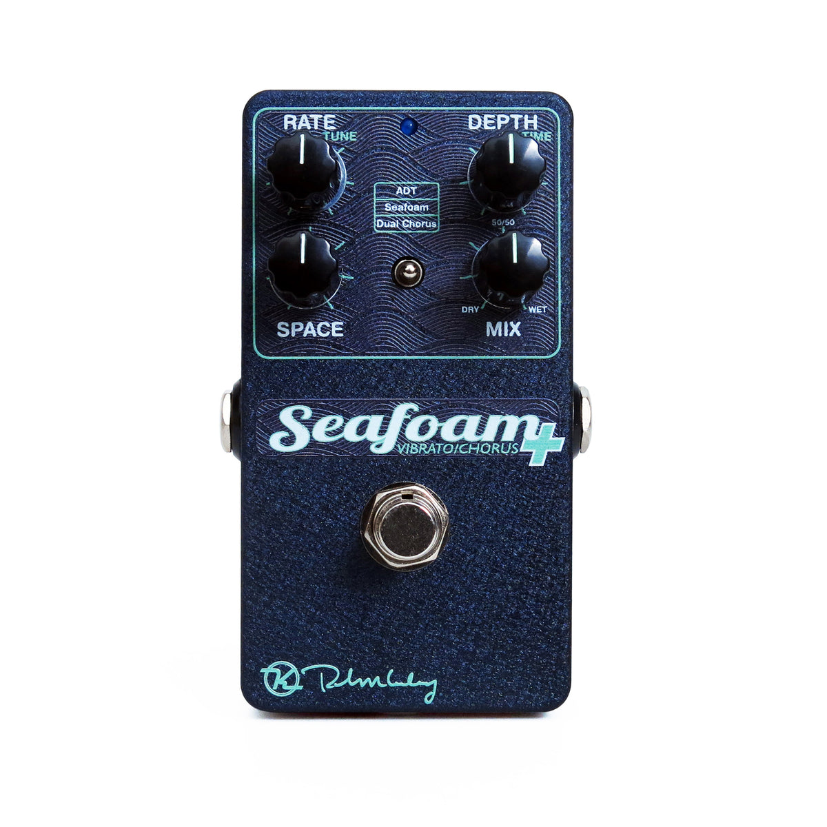 Pédale SEAFOAM PLUS CHORUS, chorus et double tracker avec réverb, 2 switchs internes (Bass Mode et Treble Cut)