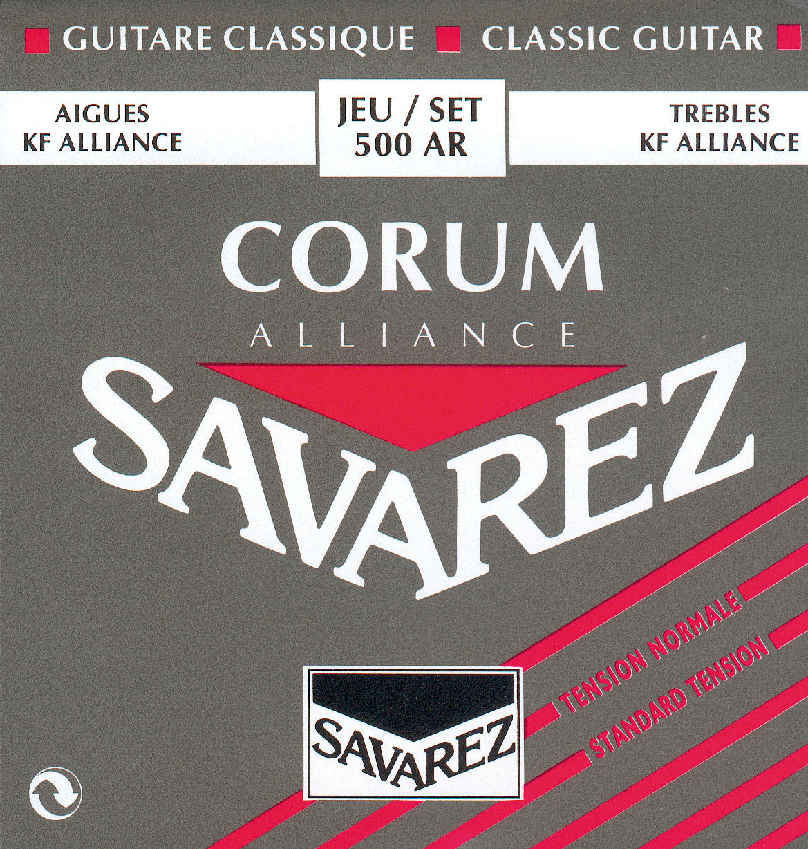 Jeu aigu KF, basses Corum, tirant normal