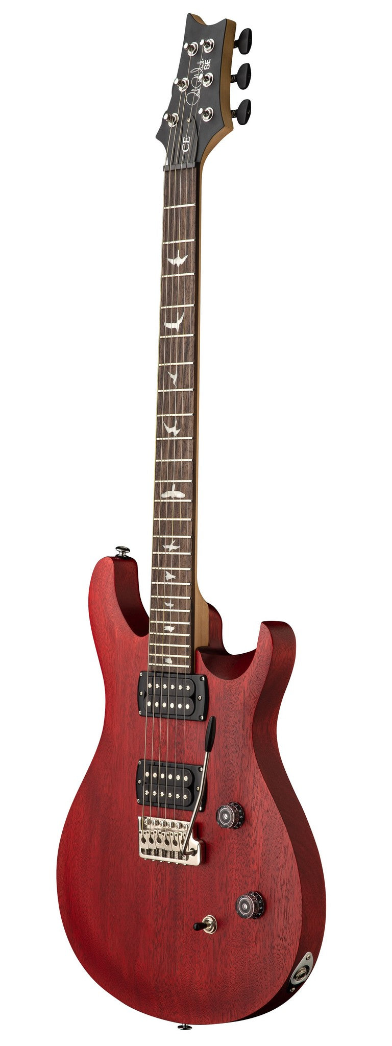 PRS SE CE24 STANDARD SATIN VINTAGE CHERRY