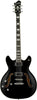 HAGSTROM VIKING DLX BARÍTONO LH NEGRO