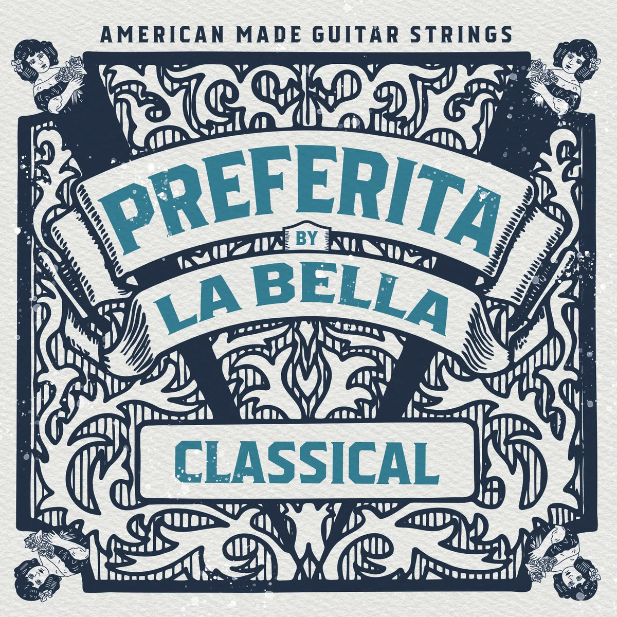 La Bella Jeu Cordes Classique Preferita Médium