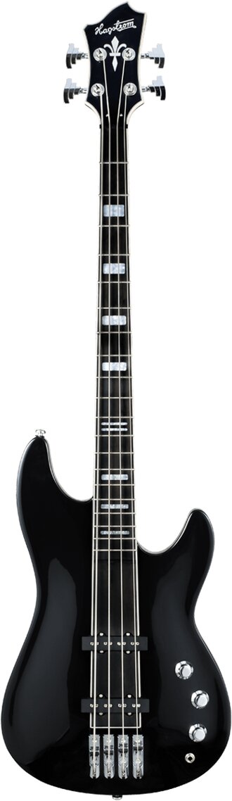 HAGSTROM SUPER SWEDE BASS BLK