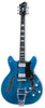 Hagstrom Tremar Viking Deluxe Flamed Cloudy Seas