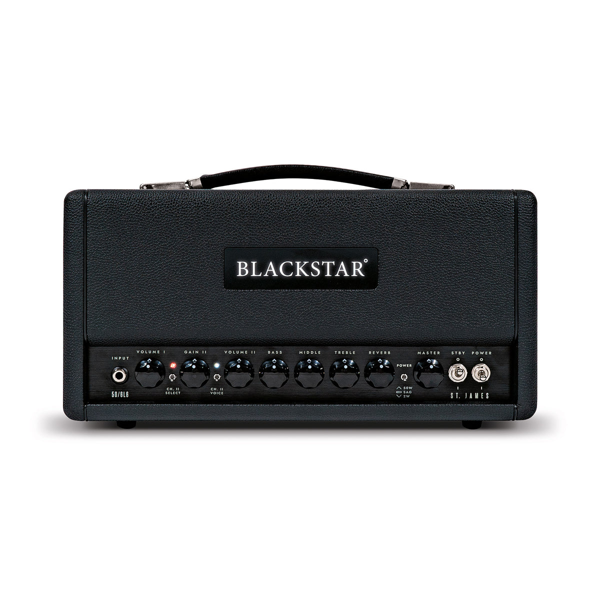 BLACKSTAR ST. JAMES 50 6L6H - BLACK