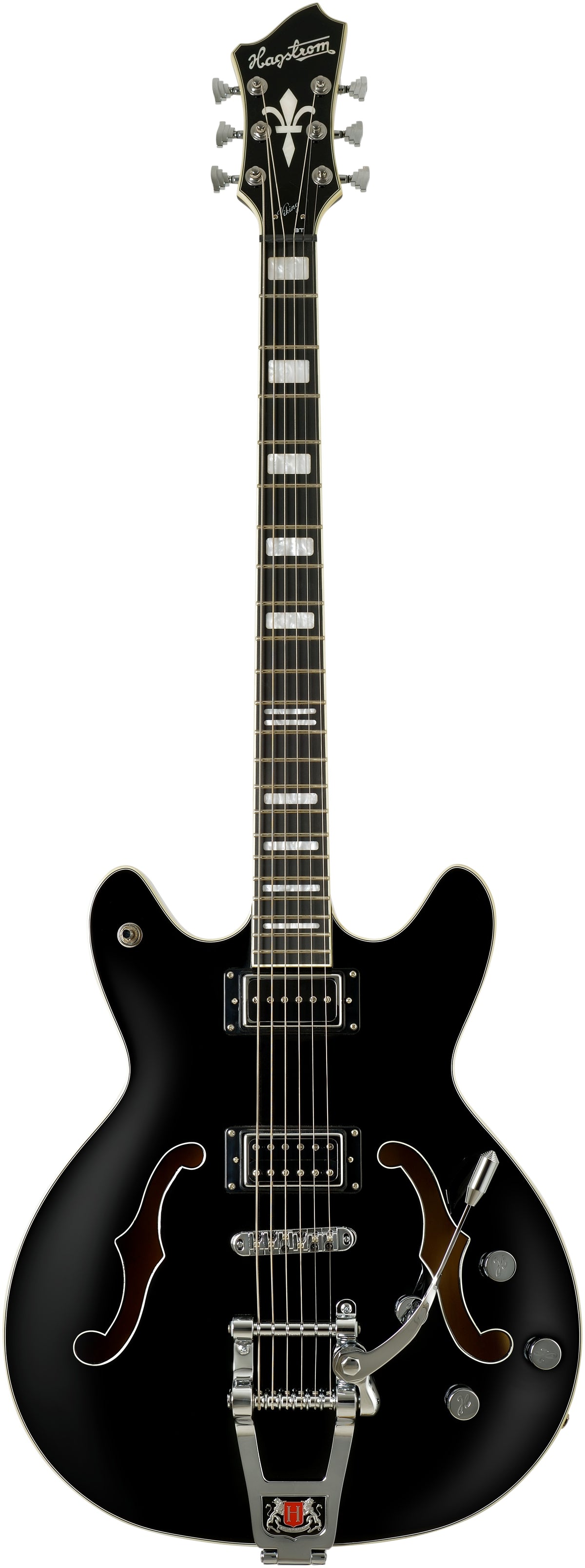 HAGSTROM TREMAR VIKING BARIT DLX BLK
