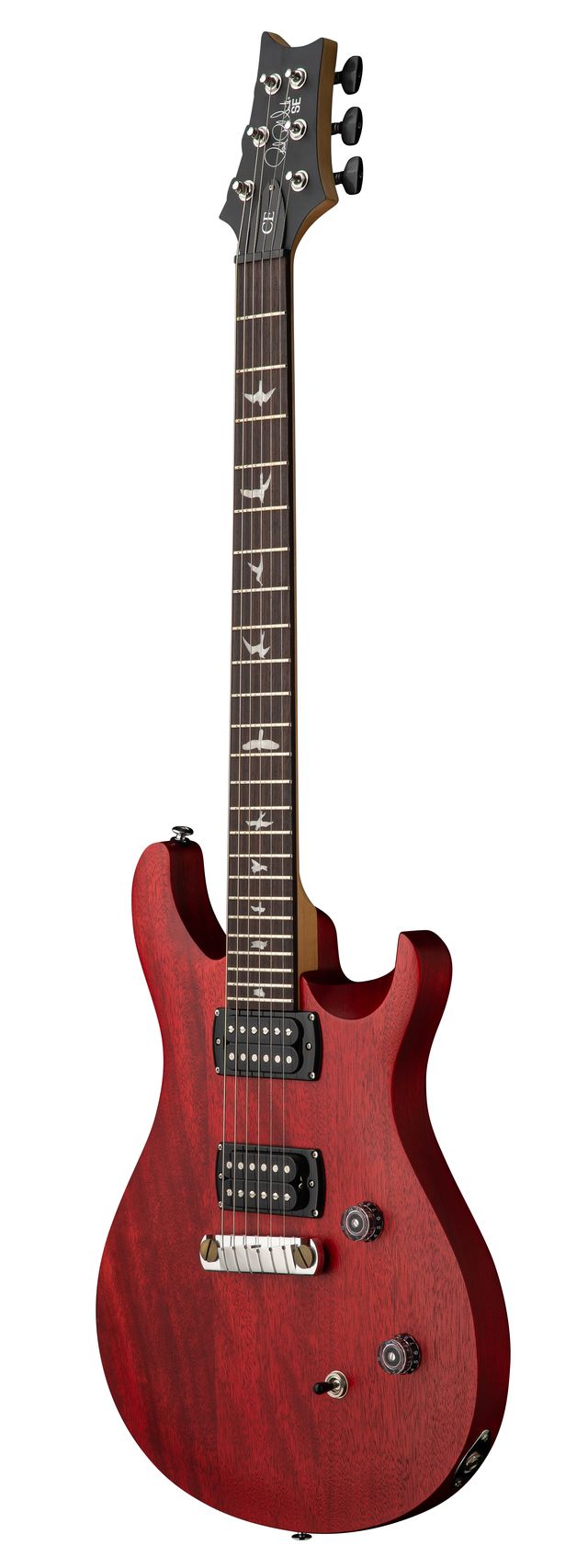 PRS SE CE24 STANDARD SATIN STOPTAIL VINTAGE CHERRY