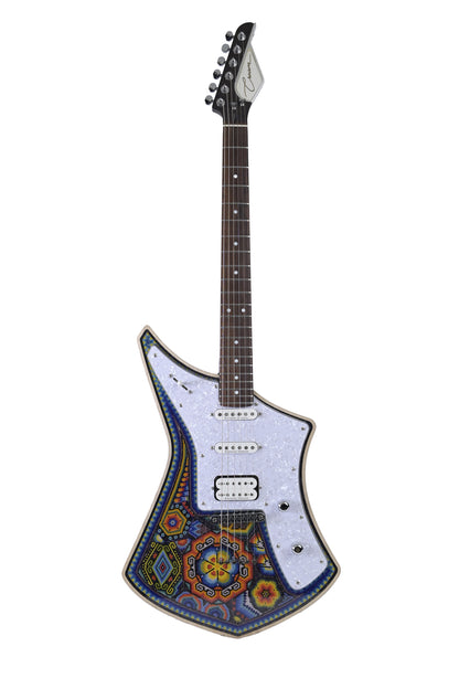 Custom Cream Huichol Revolver