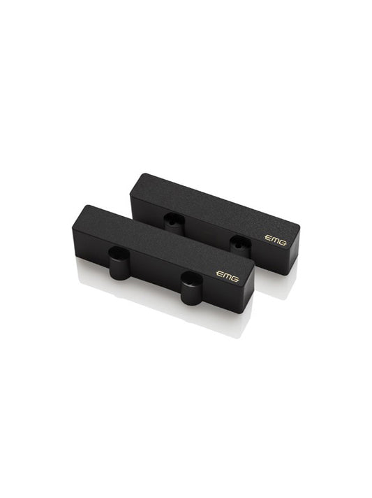 Set de micros basses type J, 4 cordes, Alnico V - Black