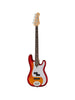 Lakland Skyline 44-64 Deluxe Flame PJ Touche Palissandre Honey Burst