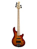 Lakland Skyline 55-02 Deluxe Touche Erable Honey Burst