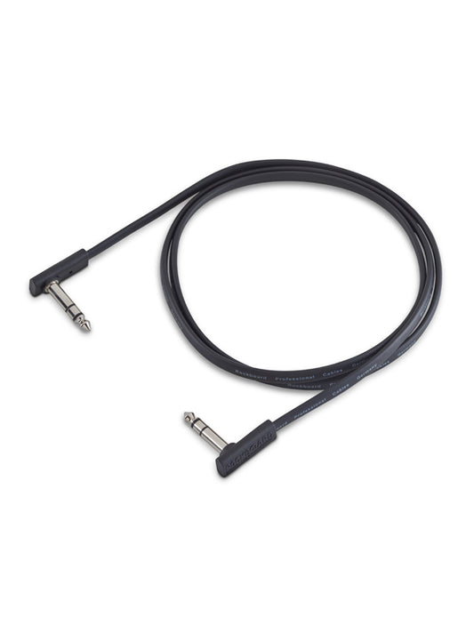 Cable plat TRS 120 cm - Noir