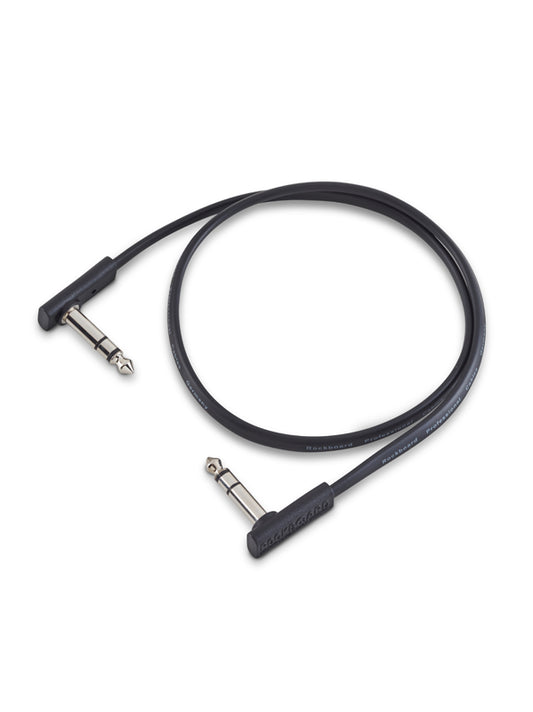 Cable plat TRS 60 cm - Noir