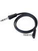 Rockboard Cable plat TRS 60 cm Noir