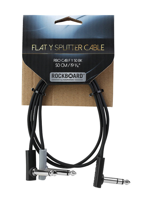 Patch plat Y - 50 cm - Black
