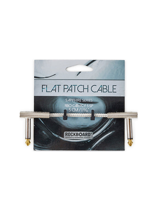 Patch plat - 5 cm - Sapphire