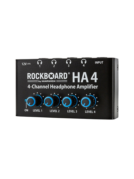 HA 4, ampli casque, 4 entrées et volumes