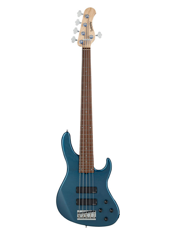 Sadowsky MetroLine, Modern Bass, 5 cordes, 25 frettes, alder - Dark Lake Placid Bl Mtl