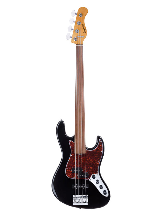 MetroExpress, Hybrid PJ, 4 cordes, Fretless - Black,Morado