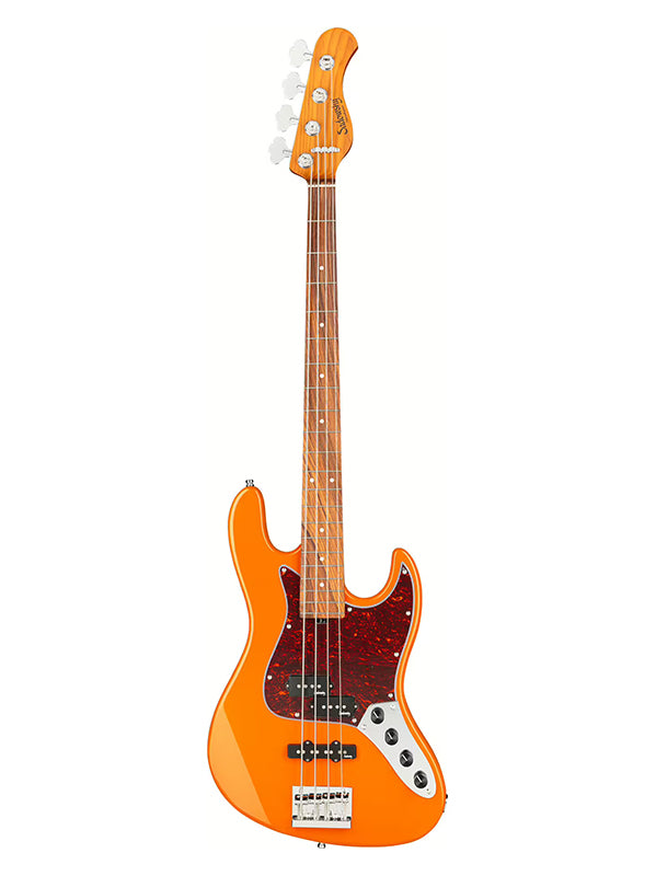 MetroExpress, Hybrid PJ, 4 cordes, 21 frettes - Candy Apple Orange Metallic,Morado