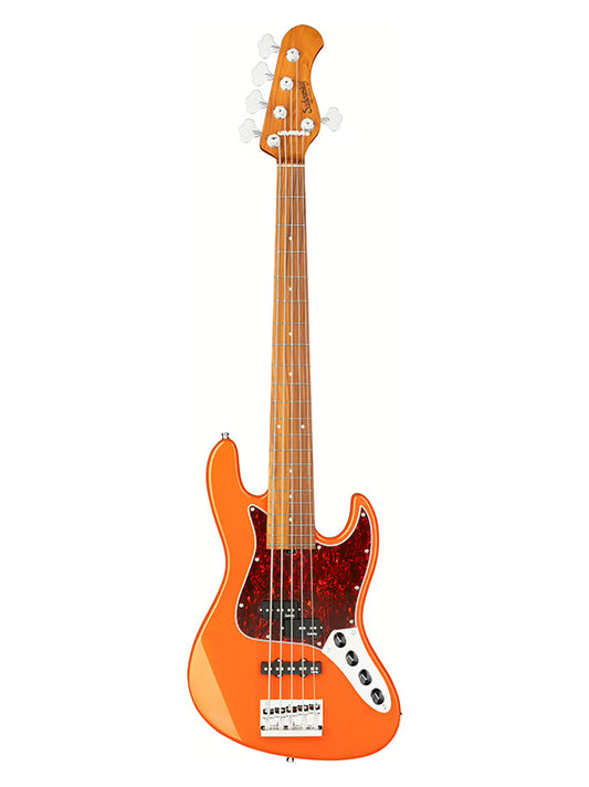 MetroExpress, Hybrid PJ, 5 cordes, 21 frettes - Candy Apple Orange Metallic,Morado