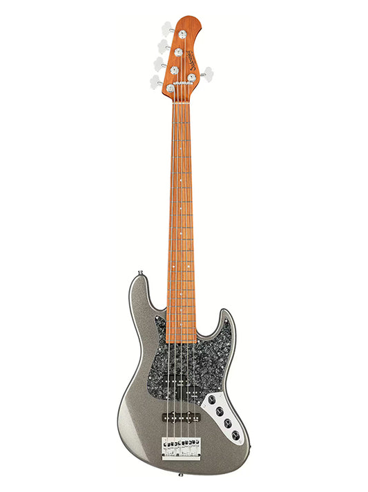 MetroExpress, Hybrid PJ, 5 cordes, 21 frettes - Silver Sparkle Metallic,Morado