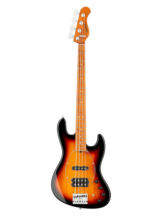 Metroexpress, MJ Vintage Bass, 4 cordes, 21 frettes - Tobacco Burst,Maple