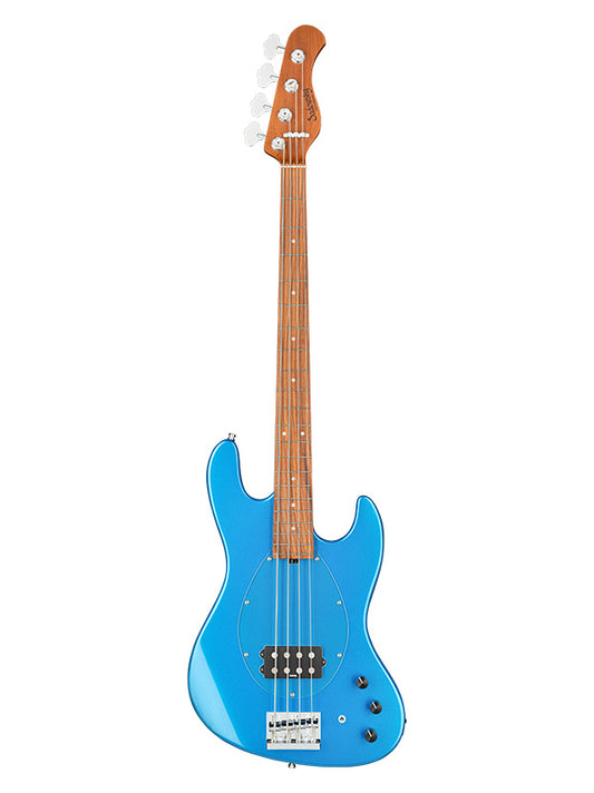 Metroexpress, M Vintage Bass, 4 cordes, 21 frettes - Ocean Blue Metallic,Morado